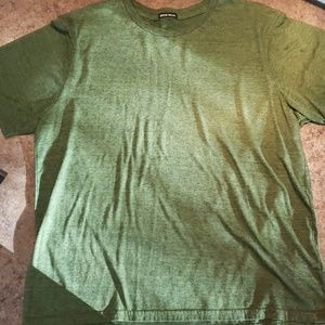 Mens XL hunter green short sleeve shirt